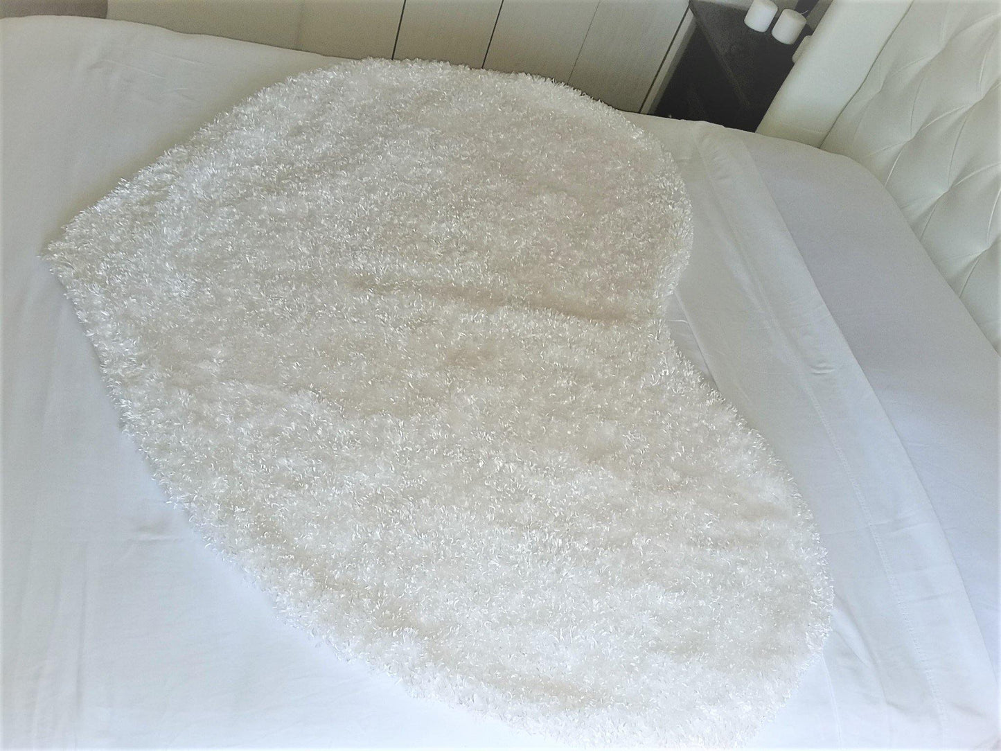 Intimate Heart luxury mattress protector, waterproof, absorbent, sex - et, faux fur.