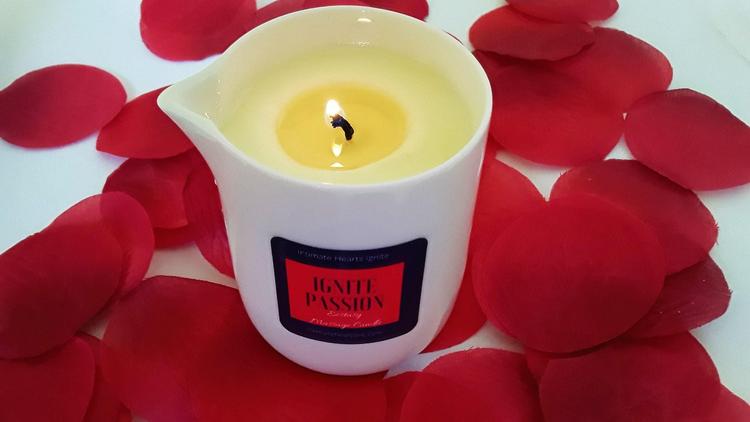 Massage Candle - Intimate Hearts Ignite Passion