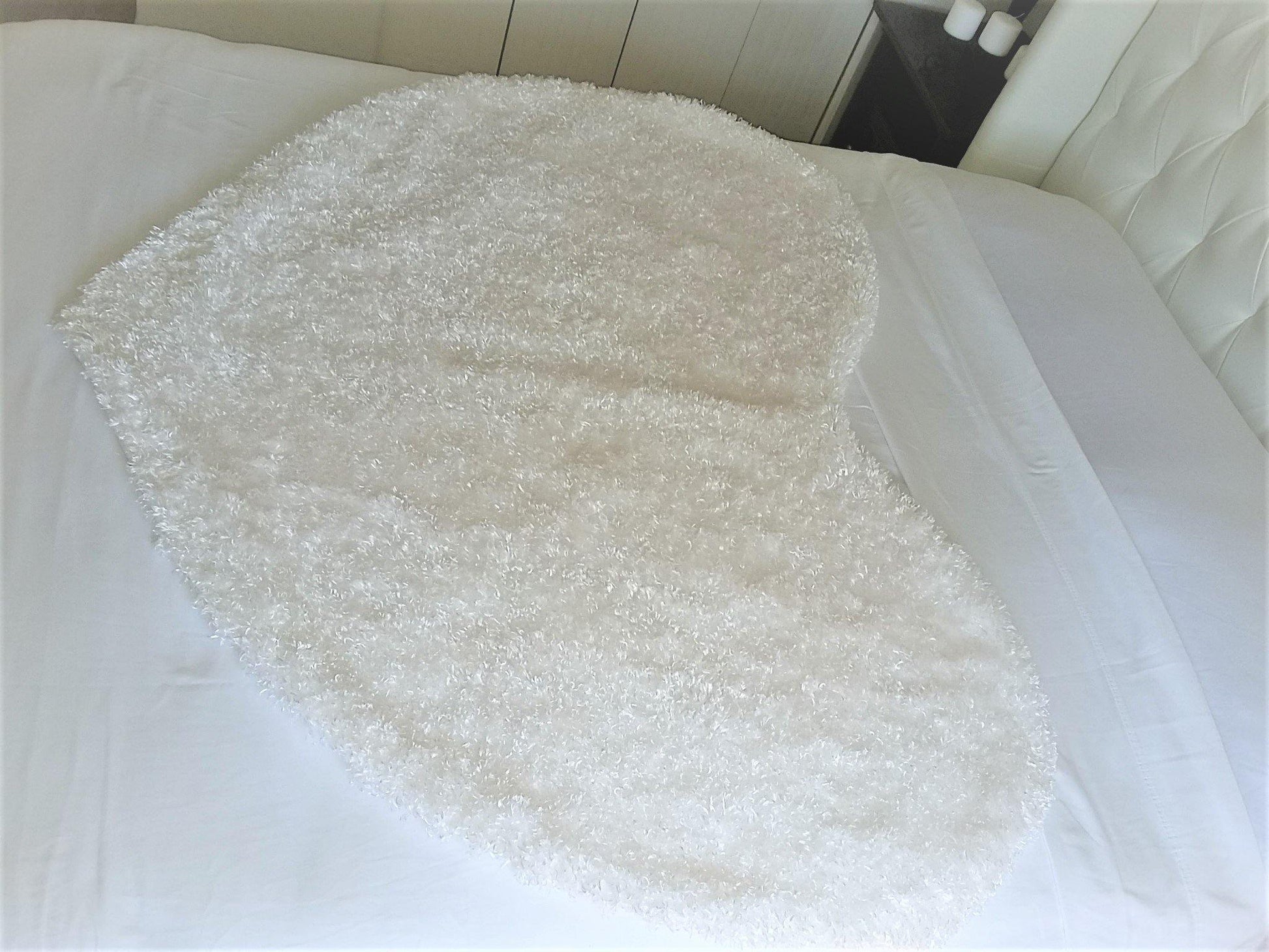 Intimate Heart luxury mattress protector, waterproof, absorbent, sex  - et, faux fur.