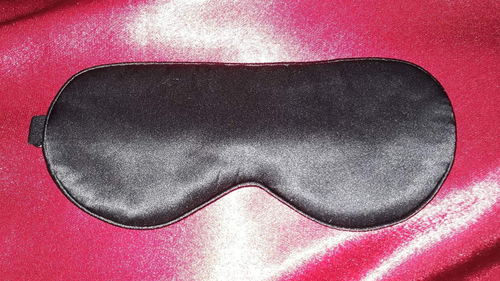 Sensual silk blindfold, silk sleep mask, 100% Mulberry silk, luxurious, soft, adjustable, stress relief, valentines gift.