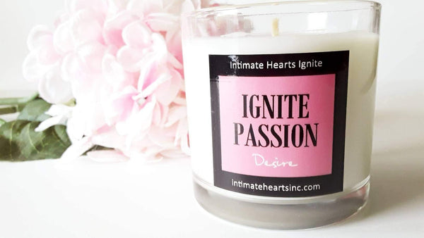 Desire, sensual aphrodisiac scented, 10 OZ natural soy, handcrafted luxury soy candle.