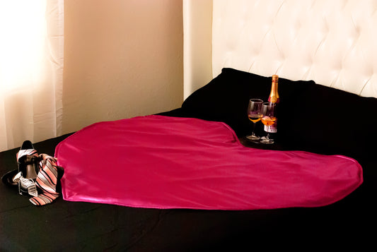 Intimate heart luxury mattress protector