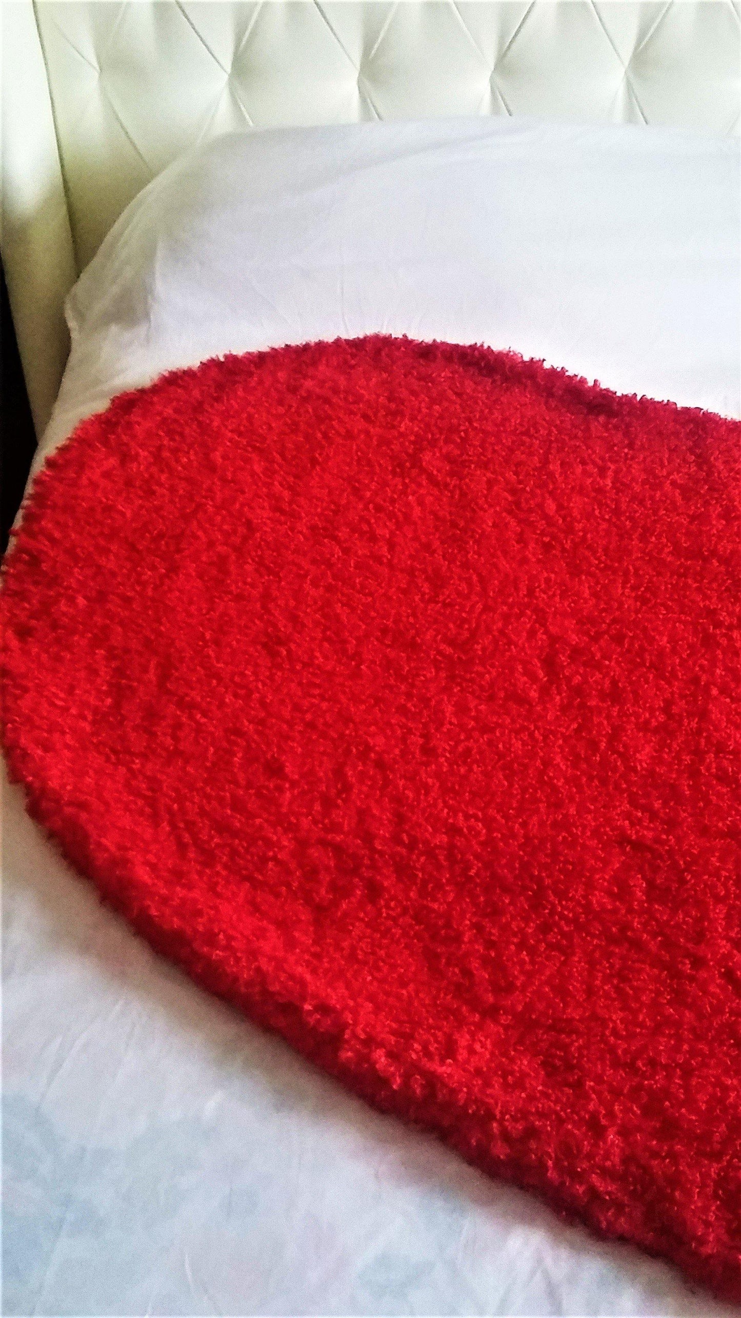 Intimate Heart luxury mattress protector, waterproof, absorbent, sex  - et, faux fur.